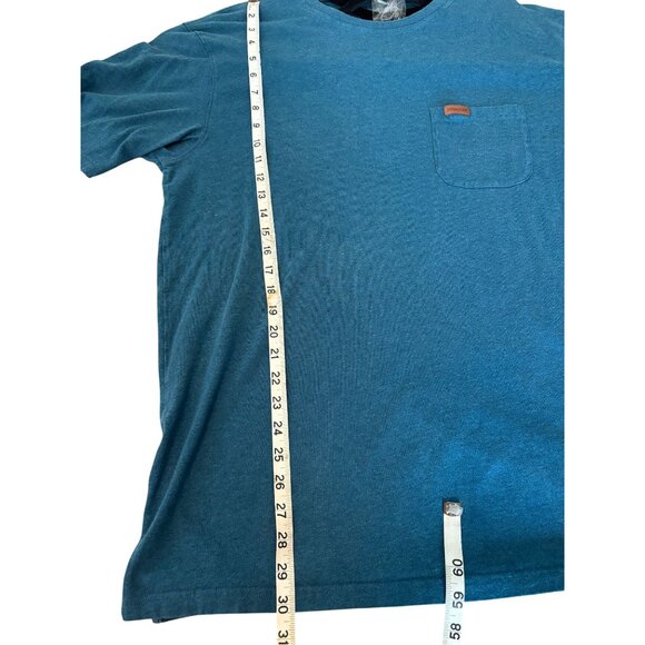 Pendleton Men's Bluish Green Crew Neck Pocket Tee Shirt - Picture 5 of 5